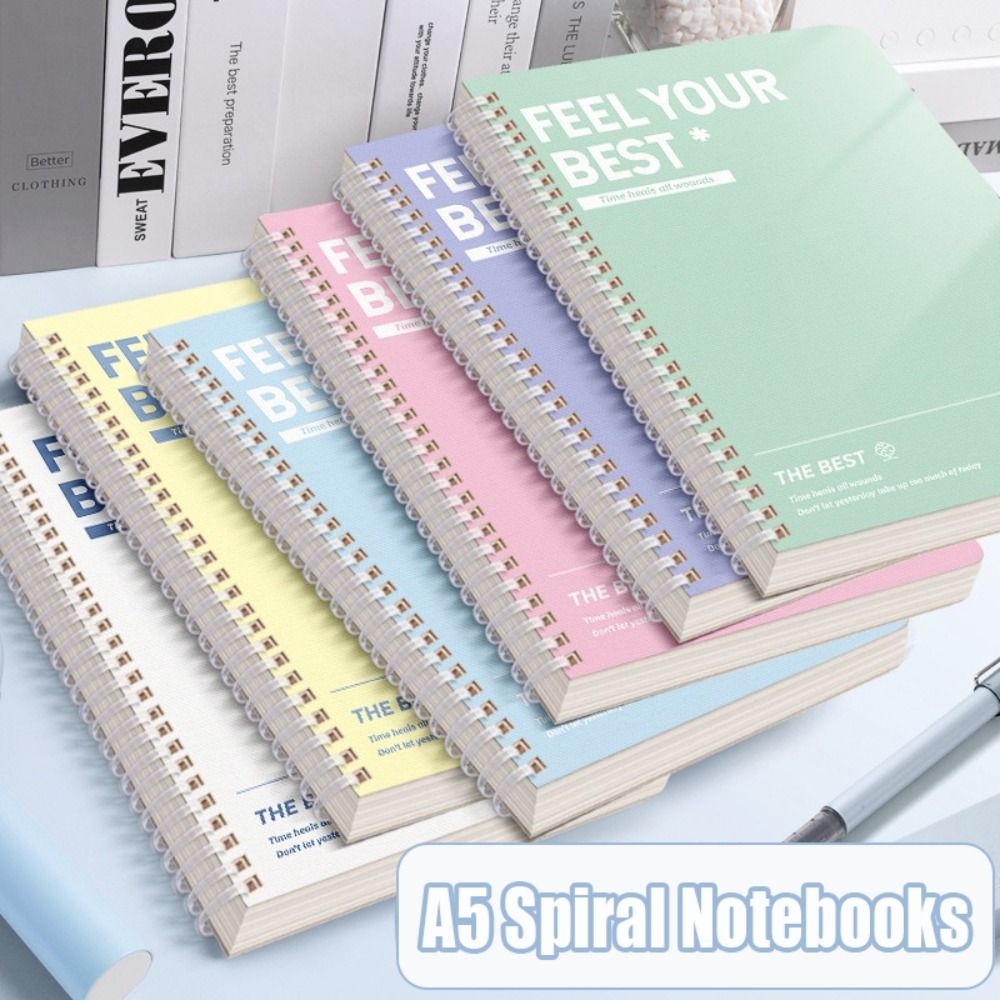 Graph Paper Pad - Cadernos Espiral A5 de Alta Qualidade
