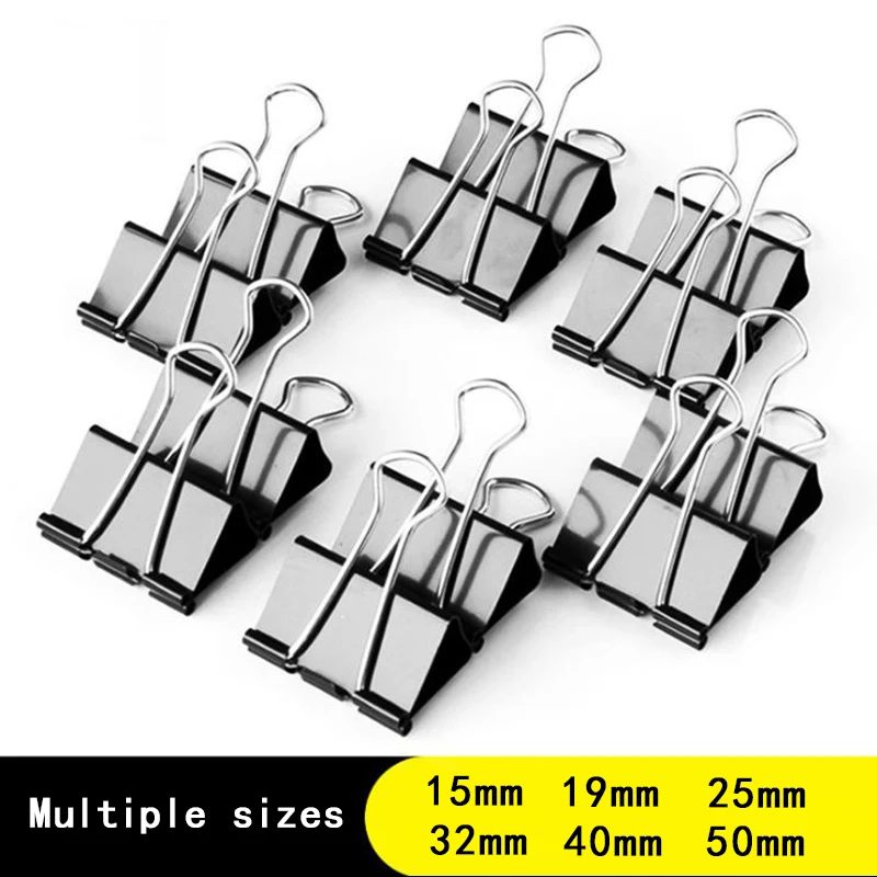 Binder Clip Assorted - 10/20PCS Clipes de Papel Metálicos 19