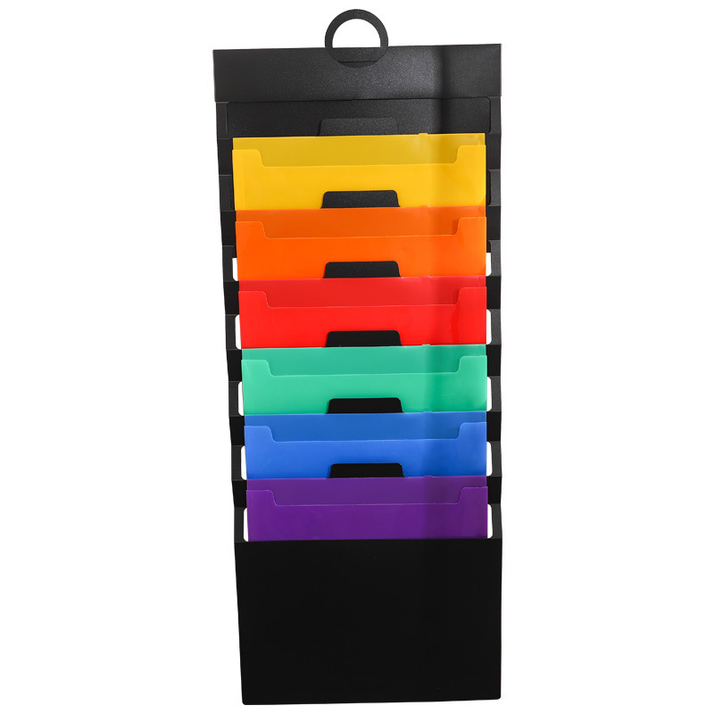 File Folder Hanging - Portable Paper Wall Hanging Organizer, A4