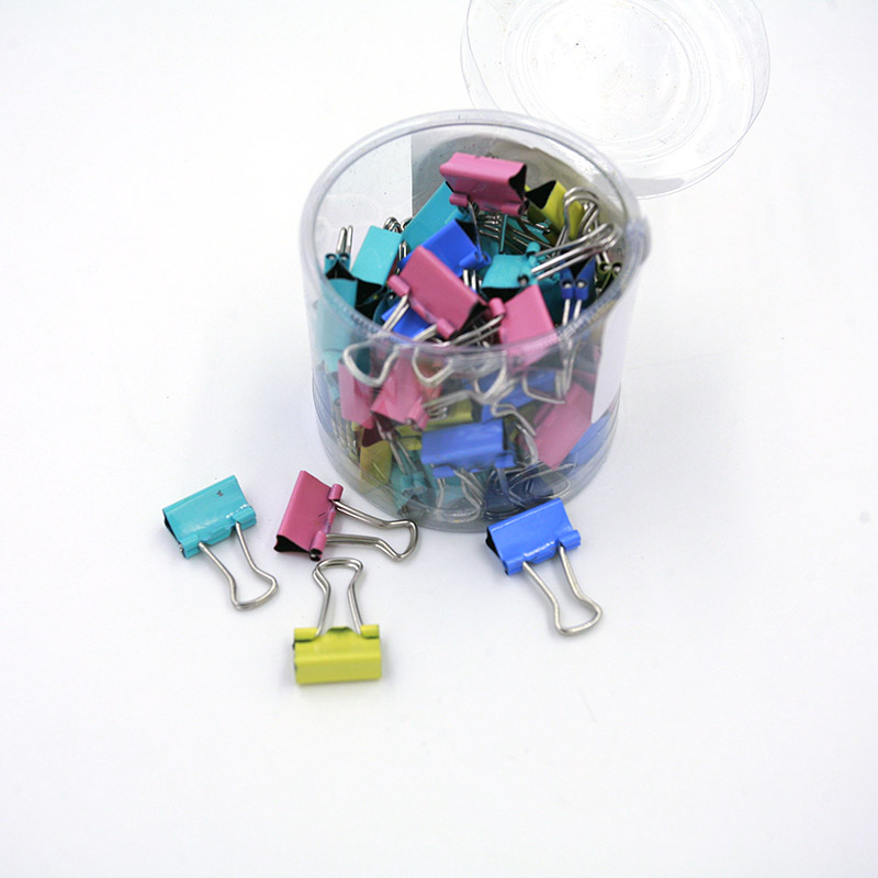 Binder Clip Assorted - 60 Clipes de Metal Mini para