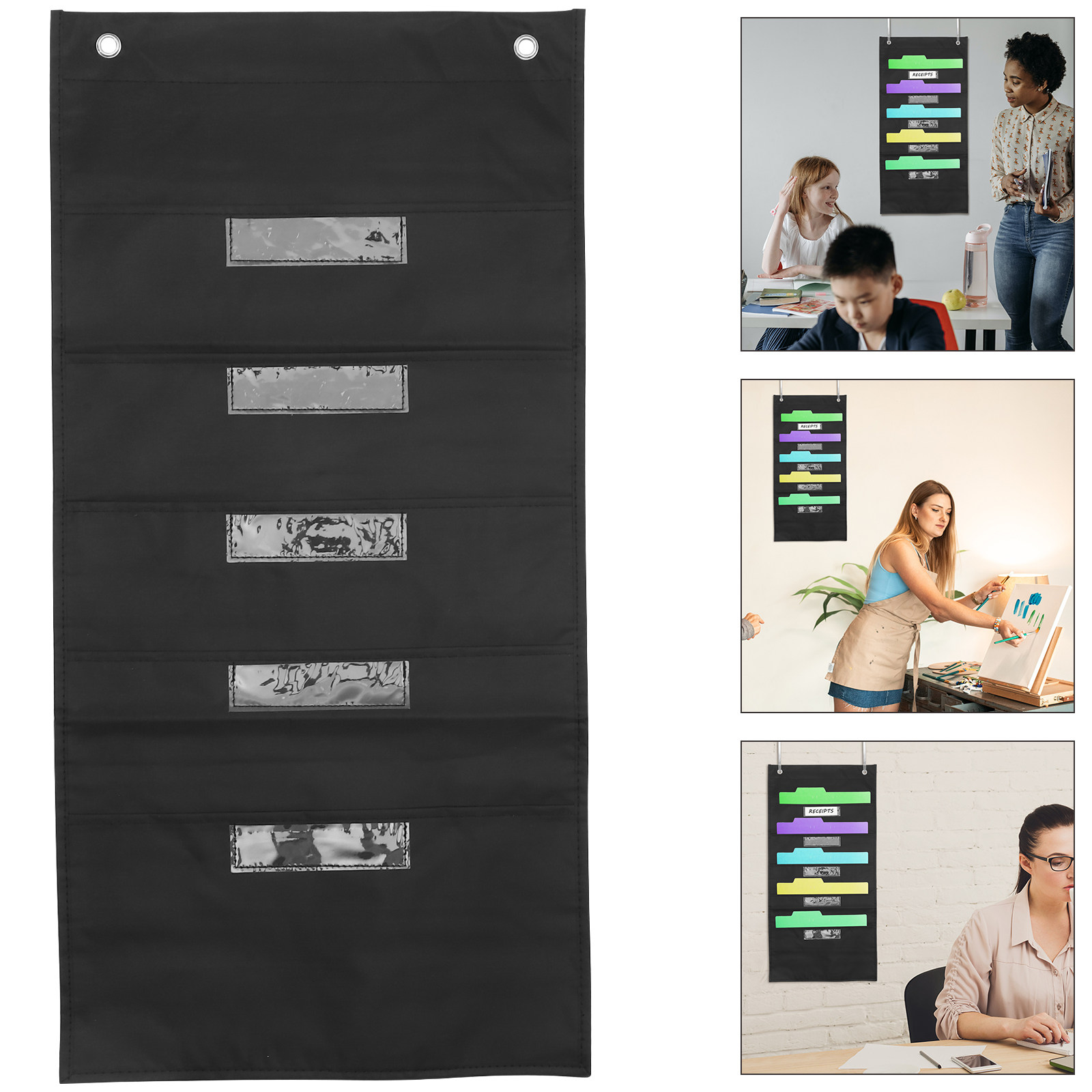 File Folder Hanging - Pasta de Arquivos Multicamadas Portátil, Organizador