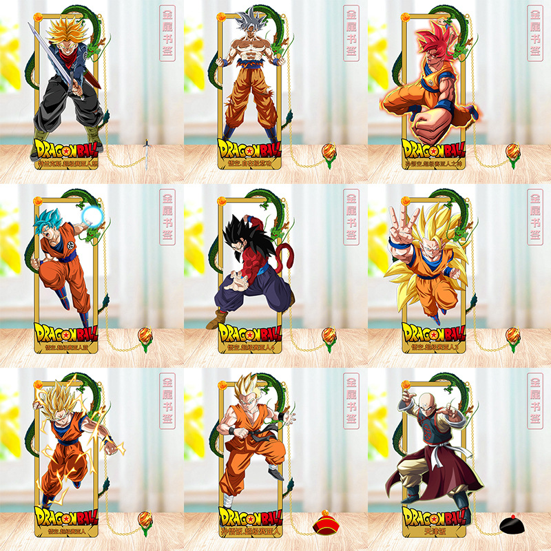 Ideal Stationery & Office Supply - Marcador de metal DRAGON BALL, clipe