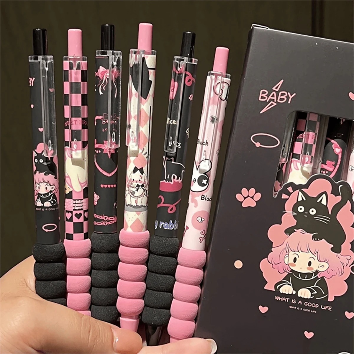 Conjunto de 6 Canetas Neutras  - Ideal Stationery & Office Supply avaliação e preço