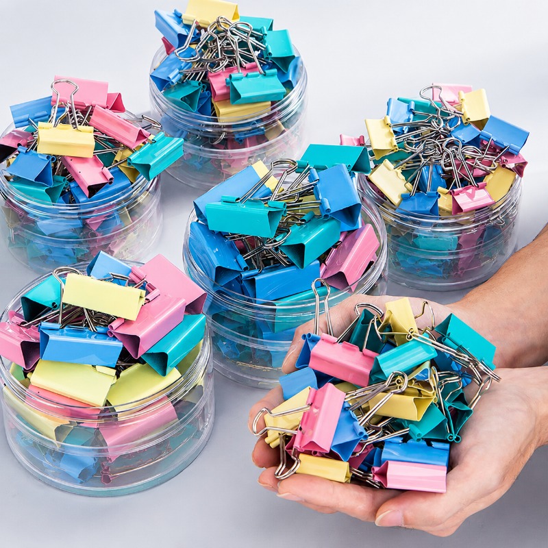 Conjunto de 40 Clips de Metal  - Binder Clip Assorted avaliação e preço