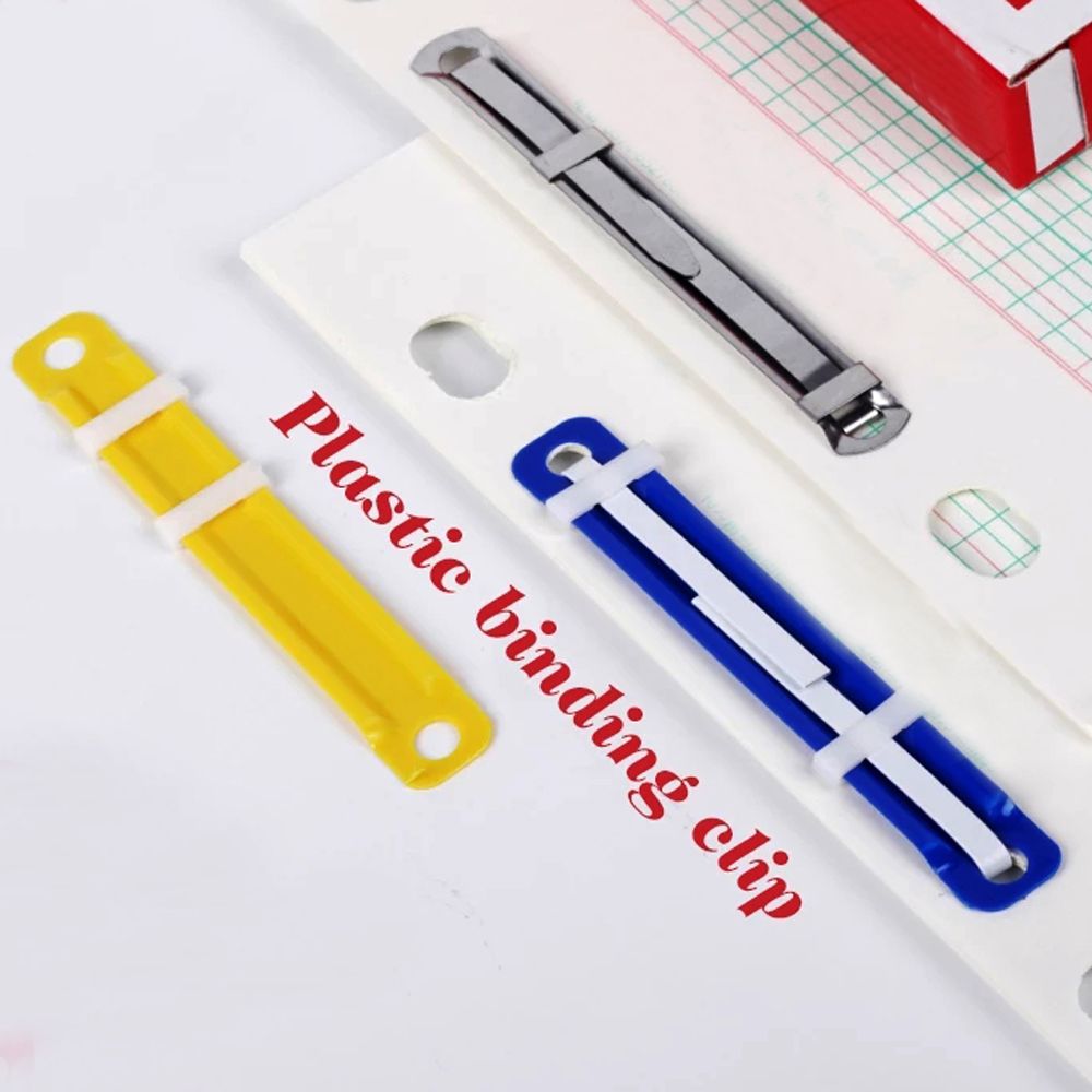 50 pçs/pçs/set arquivo prended - Binder Clip Assorted avaliação e preço