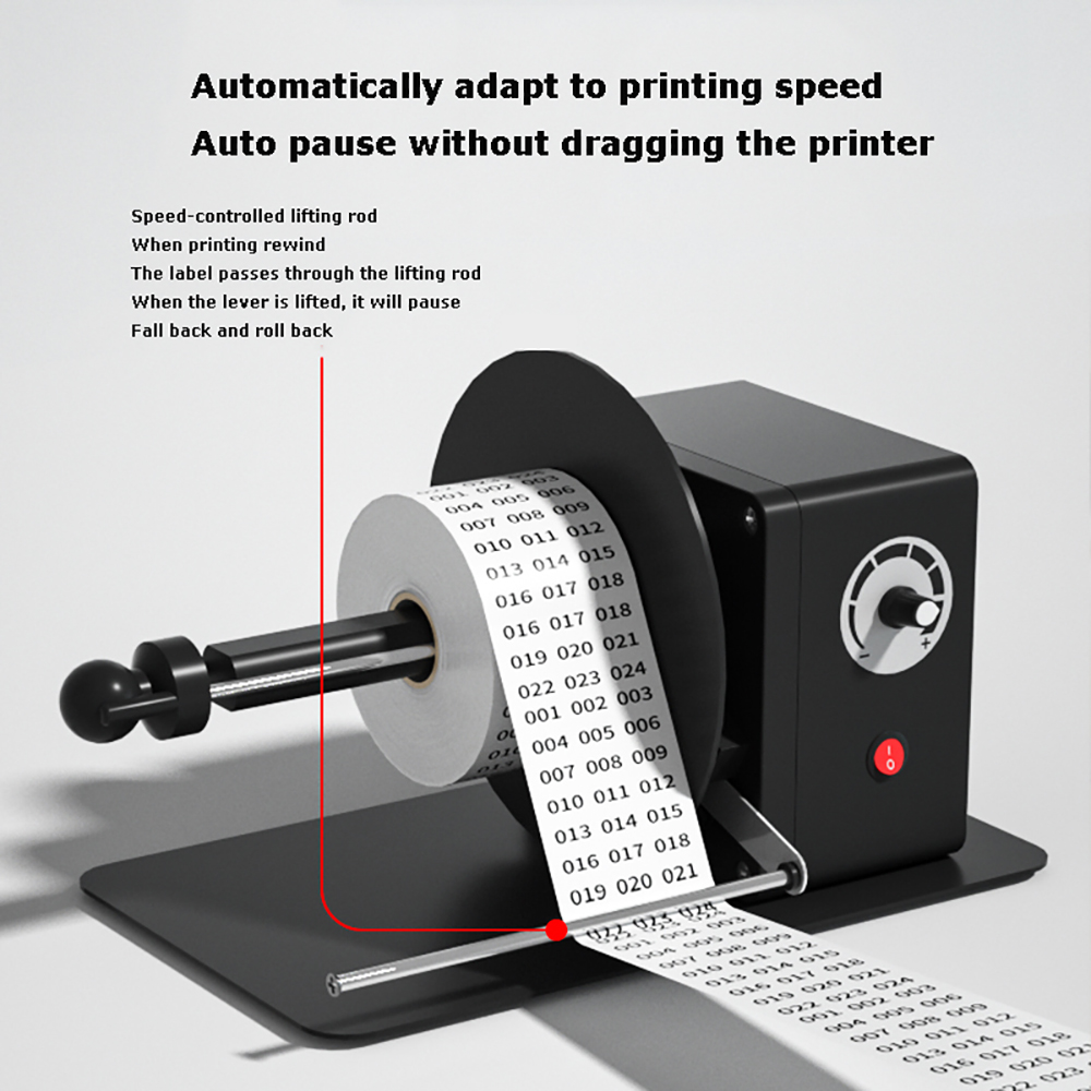 Rebobinador de etiquetas autom - Sticker Label Roll avaliação e preço