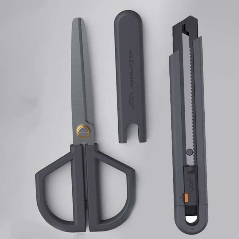   Conjunto de Tesouras e Faca  - Scissors Stainless Craft avaliação e preço