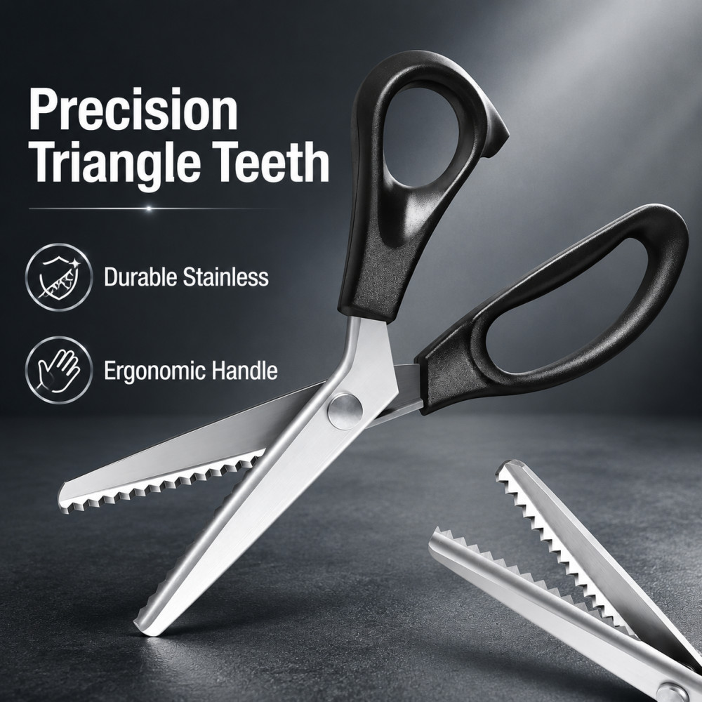 Tesoura de Picotar em Aço Inox - Scissors Stainless Craft avaliação e preço