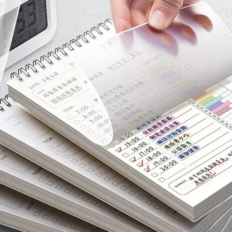 Caderno espiral a5 com agenda, - Office Stationery Supply List avaliação e preço