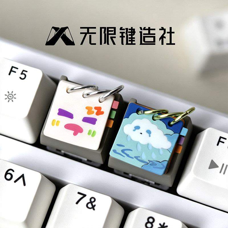 Wuxian Cute Calendar Resin Key - Ideal Stationery & Office Supply avaliação e preço