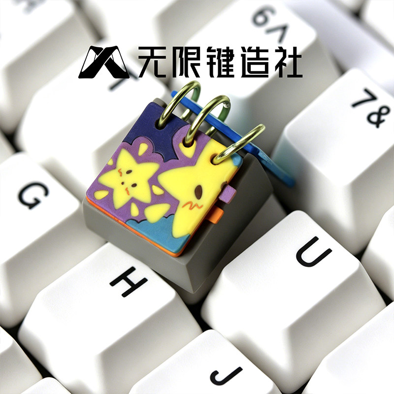 Wuxian Cute Calendar Resin Key - Ideal Stationery & Office Supply avaliação e preço
