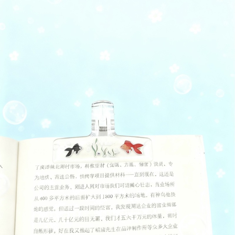 Clipes de Acrílico Transparent - Binder Clip Assorted avaliação e preço
