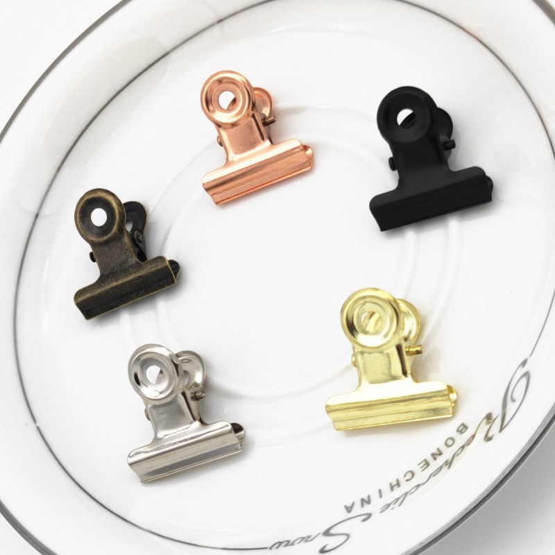 20 pçs/set 21mm * 23mm clipes  - Binder Clip Assorted avaliação e preço