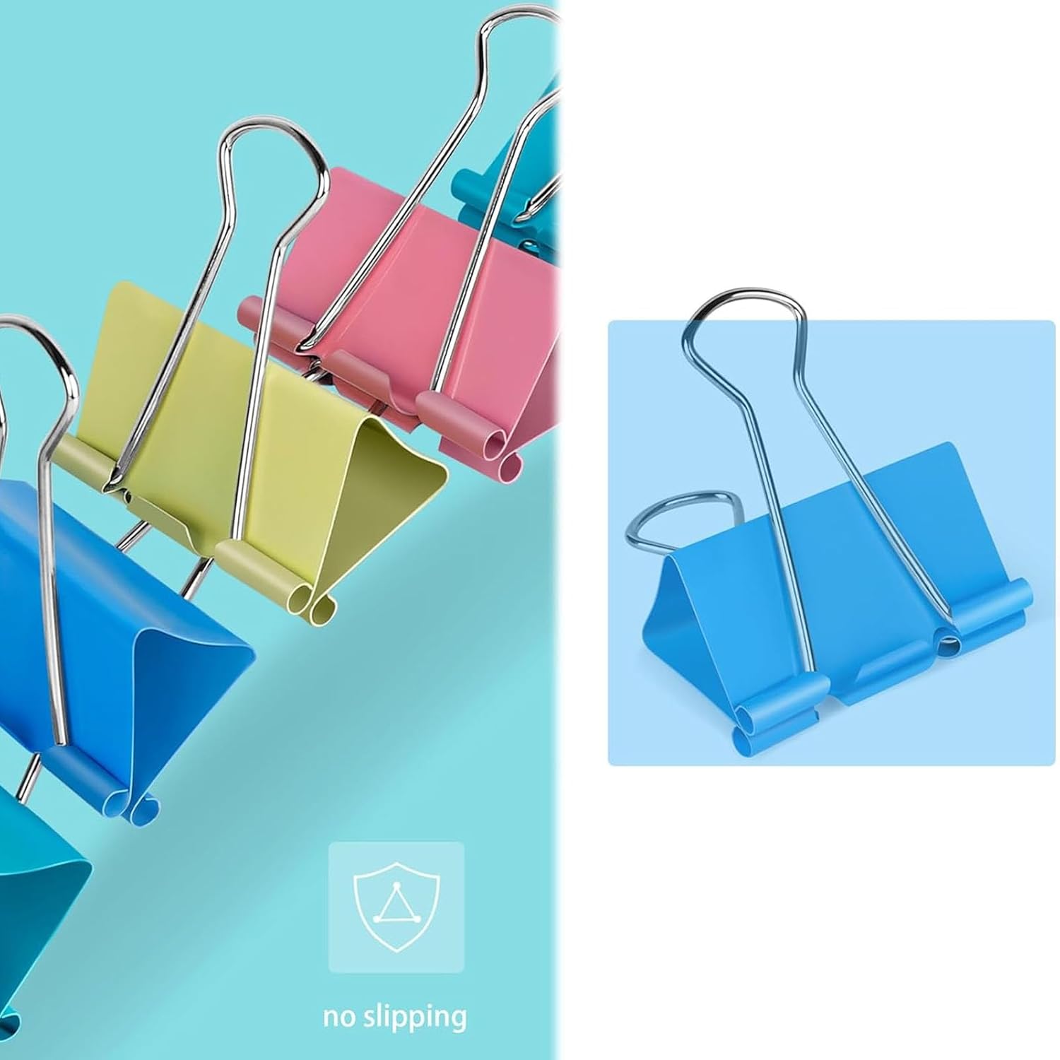 Clipes Dobráveis, 40 Clipes de - Binder Clip Assorted avaliação e preço
