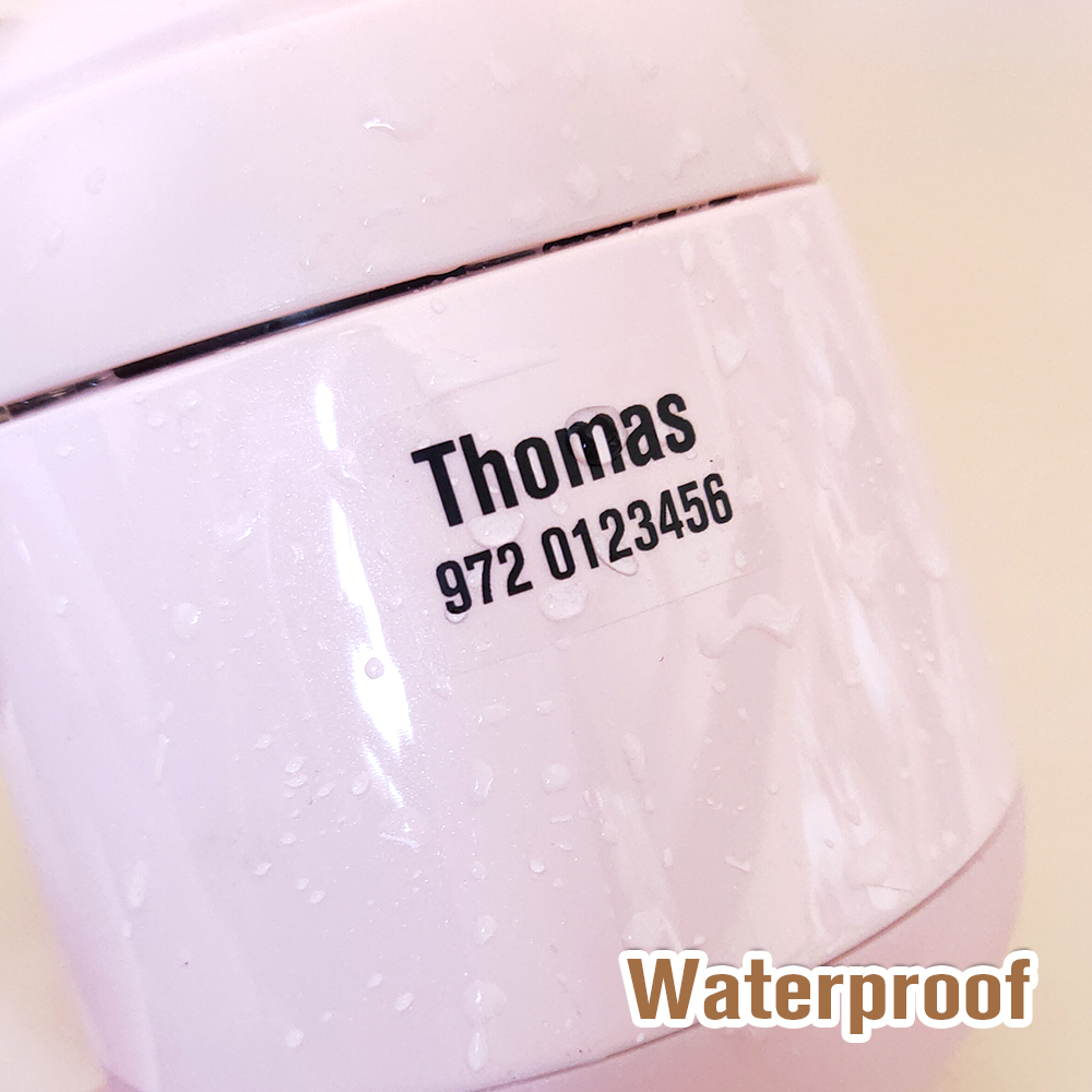 150 pçs transparente à prova d - Sticker Label Roll avaliação e preço