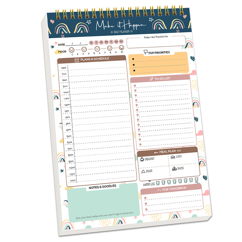 Agenda Espiral A5, Caderno de  - Office Stationery Supply List avaliação e preço