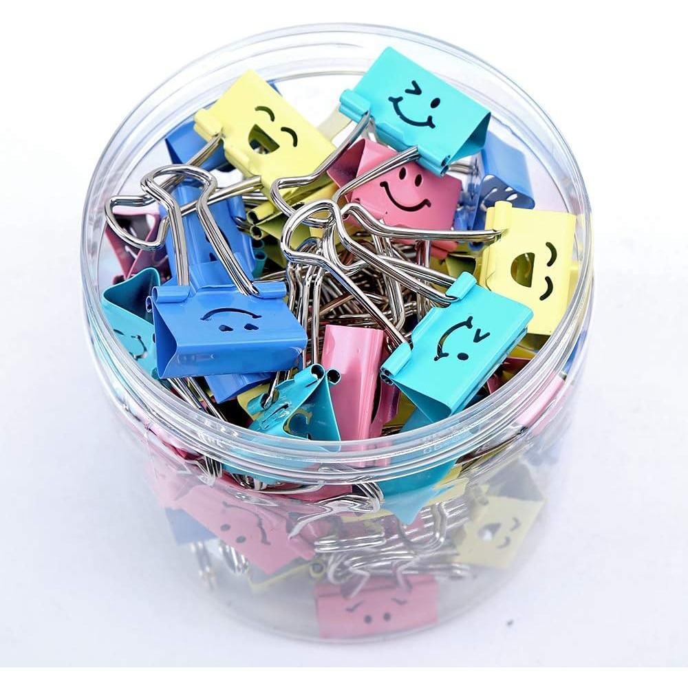 80 clipes de papel variados, c - Binder Clip Assorted avaliação e preço