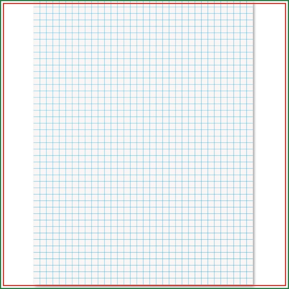 Bloco de Papel Quadriculado 8, - Graph Paper Pad avaliação e preço